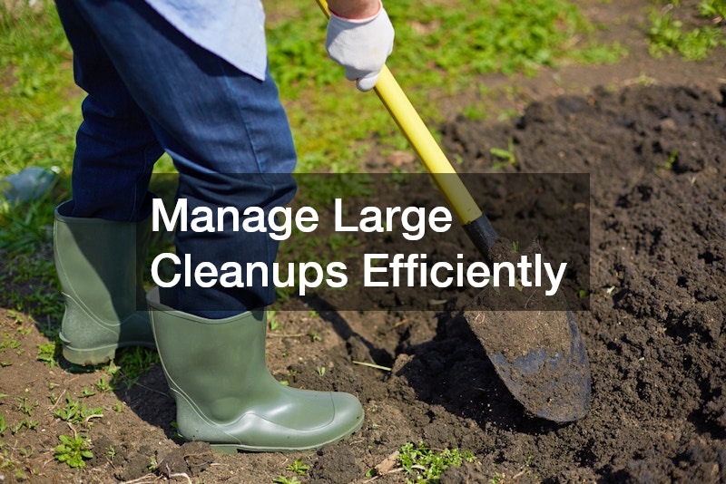 Manage Large Cleanups Efficiently