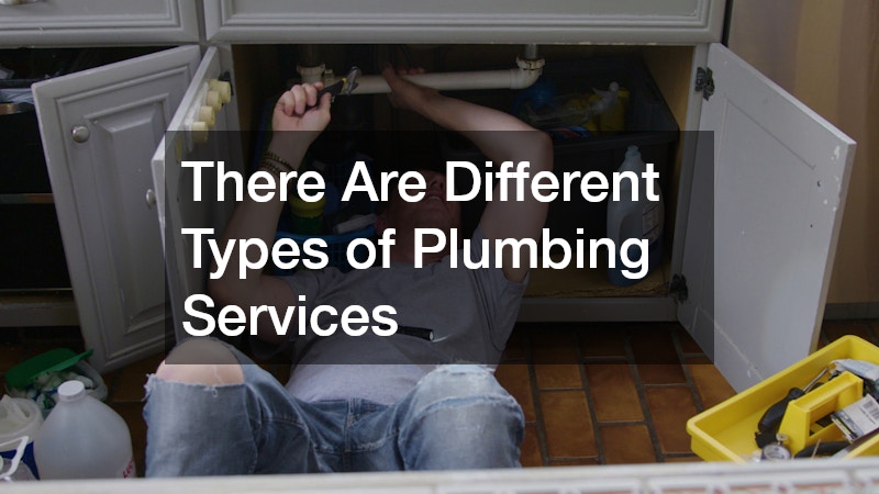 There Are Different Types of Plumbing Services