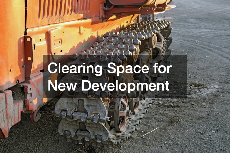 Clearing Space for New Development