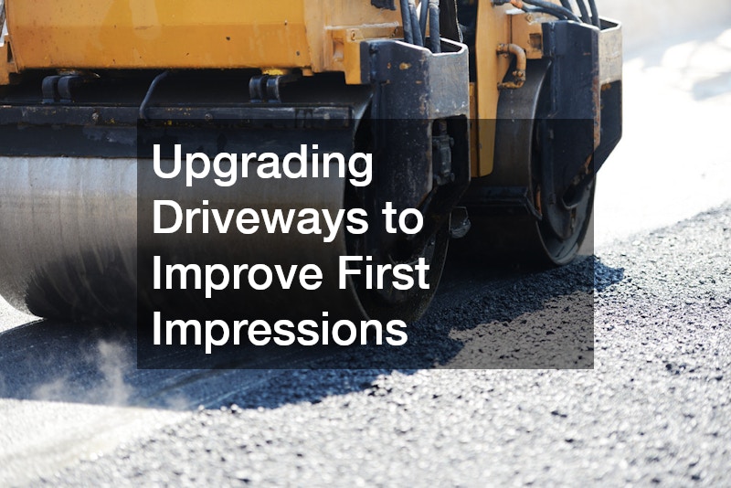Upgrading Driveways to Improve First Impressions