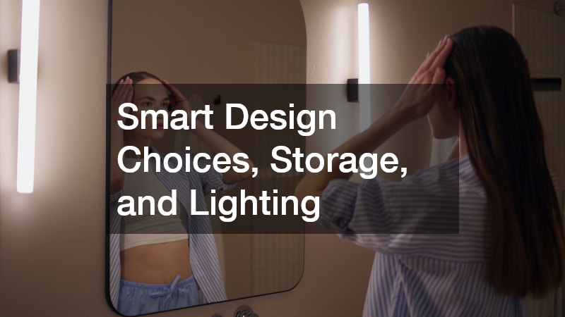 Smart Design Choices, Storage, and Lighting