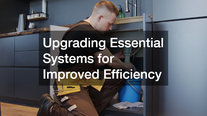 Upgrading Essential Systems for Improved Efficiency
