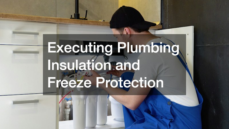 Executing Plumbing Insulation and Freeze Protection