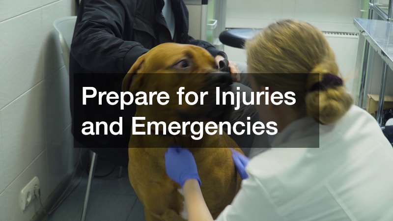 Prepare for Injuries and Emergencies