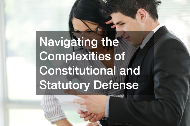 Navigating the Complexities of Constitutional and Statutory Defense