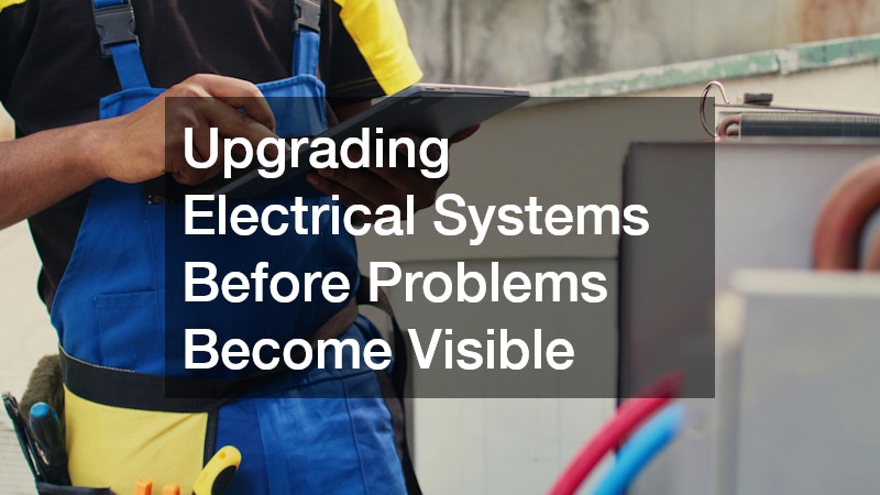 Upgrading Electrical Systems Before Problems Become Visible