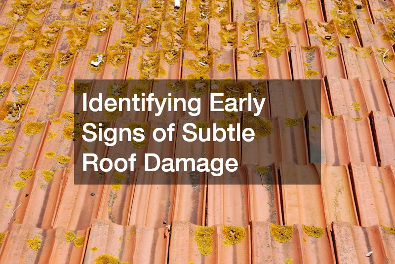 Identifying Early Signs of Subtle Roof Damage