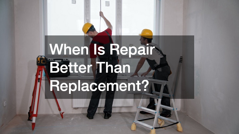 When Is Repair Better Than Replacement?