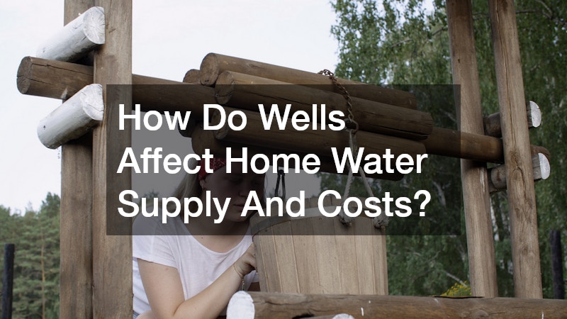 How Do Wells Affect Home Water Supply And Costs?