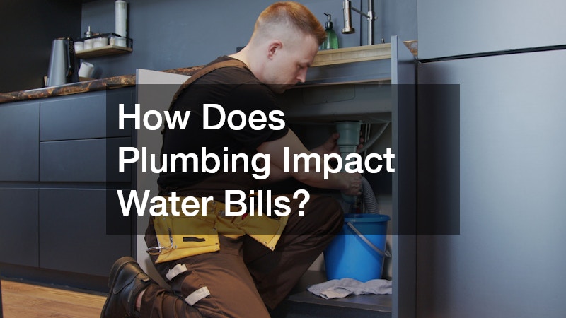 How Does Plumbing Impact Water Bills?