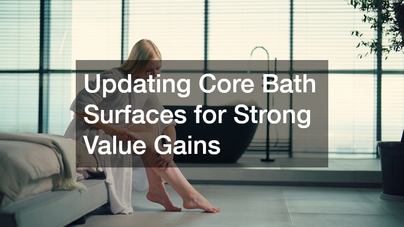 Updating Core Bath Surfaces for Strong Value Gains