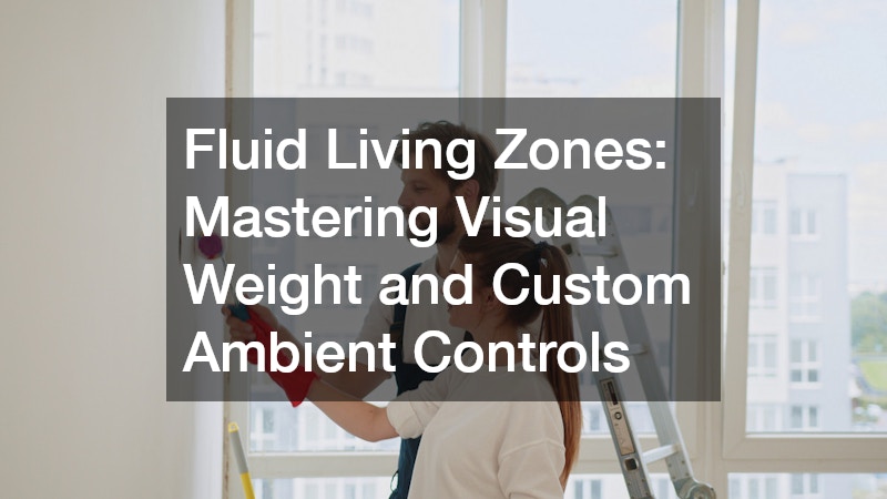 Fluid Living Zones: Mastering Visual Weight and Custom Ambient Controls