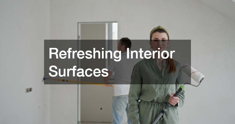 Refreshing Interior Surfaces