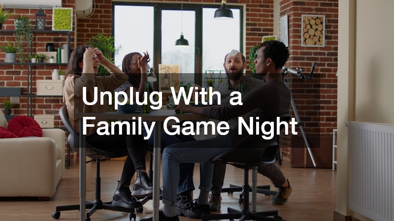 Unplug With a Family Game Night