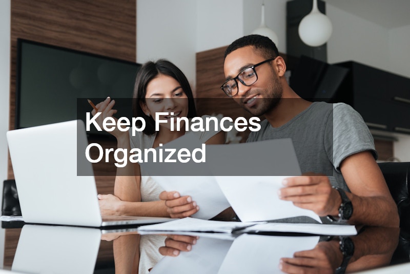 Keep Finances Organized