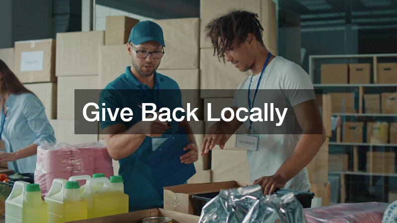 Give Back Locally