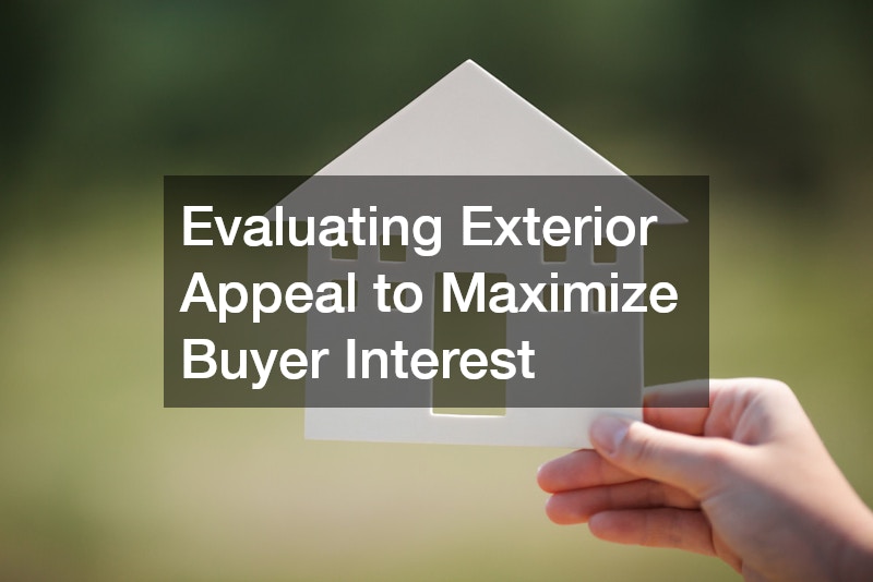 Evaluating Exterior Appeal to Maximize Buyer Interest