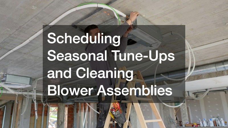 Scheduling Seasonal Tune-Ups and Cleaning Blower Assemblies