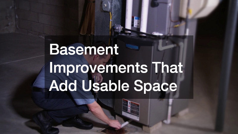 Basement Improvements That Add Usable Space