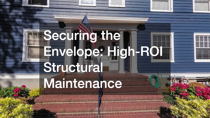 Securing the Envelope: High-ROI Structural Maintenance