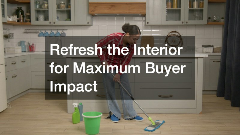 Refresh the Interior for Maximum Buyer Impact