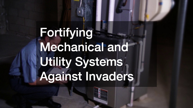 Fortifying Mechanical and Utility Systems Against Invaders