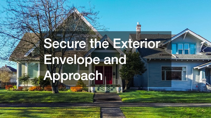 Secure the Exterior Envelope and Approach