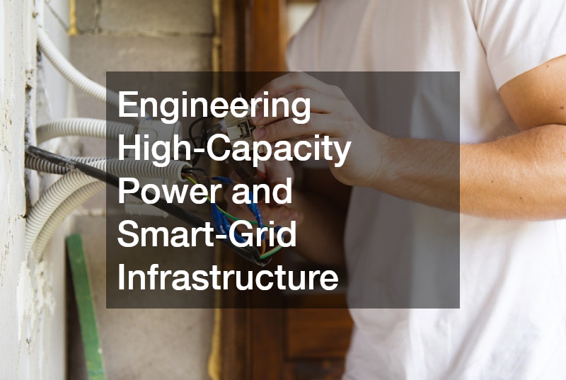 Engineering High-Capacity Power and Smart-Grid Infrastructure