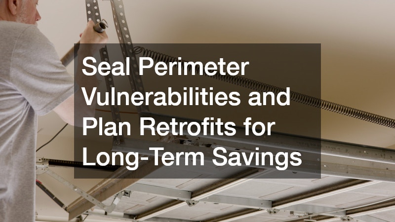Seal Perimeter Vulnerabilities and Plan Retrofits for Long-Term Savings