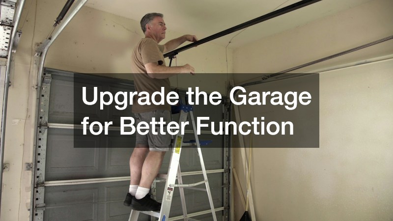 Upgrade the Garage for Better Function