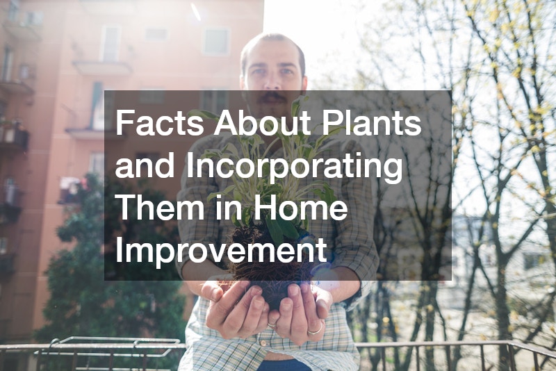 Facts About Plants and Incorporating Them in Home Improvement
