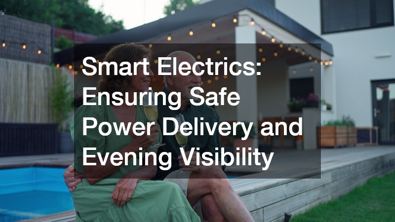 Smart Electrics: Ensuring Safe Power Delivery and Evening Visibility