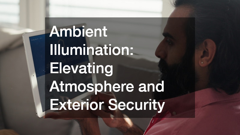 Ambient Illumination: Elevating Atmosphere and Exterior Security