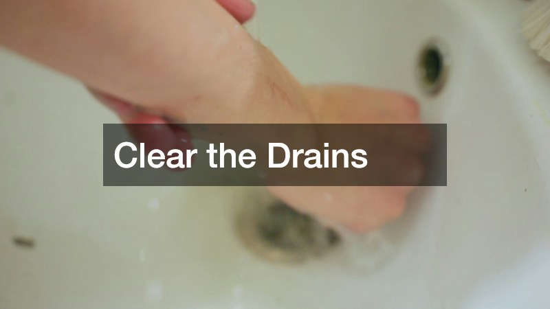 Clear the Drains