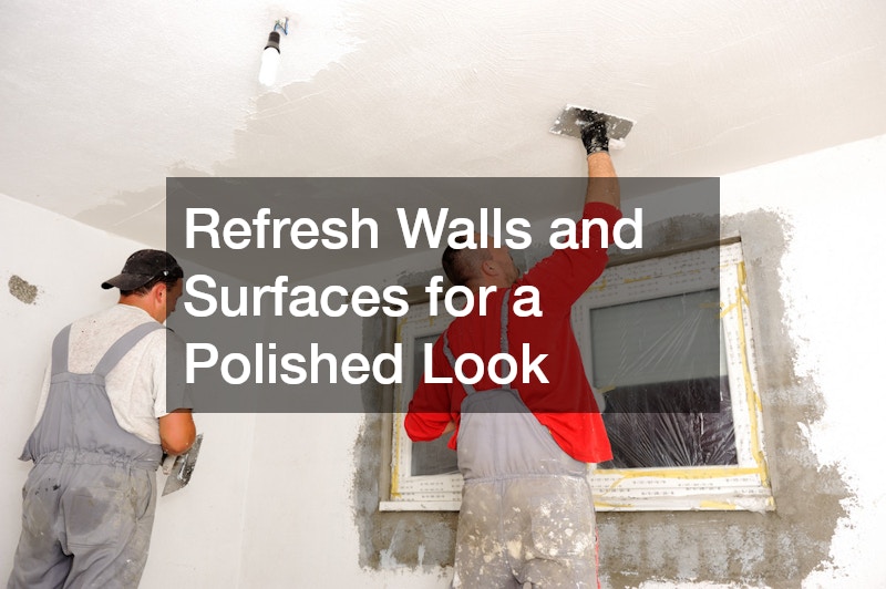 Refresh Walls and Surfaces for a Polished Look