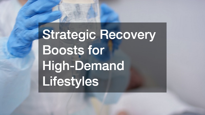 Strategic Recovery Boosts for High-Demand Lifestyles