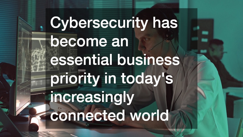 Cybersecurity has become an essential business priority in today