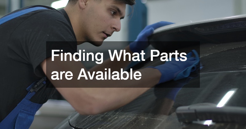 Finding What Parts are Available