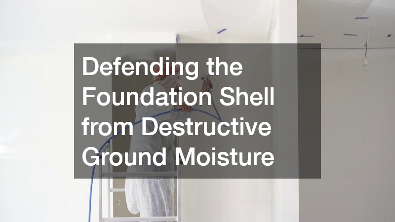 Defending the Foundation Shell from Destructive Ground Moisture