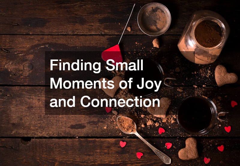 Finding Small Moments of Joy and Connection