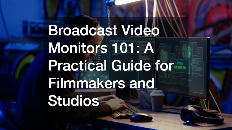 Broadcast Video Monitors 101: A Practical Guide for Filmmakers and Studios