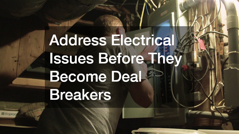 Address Electrical Issues Before They Become Deal Breakers