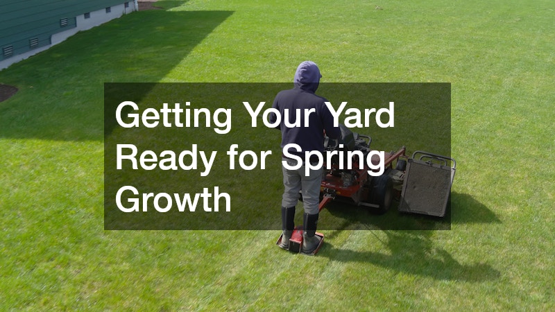 Getting Your Yard Ready for Spring Growth