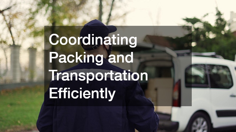 Coordinating Packing and Transportation Efficiently