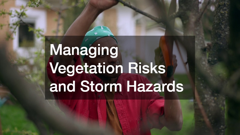 Managing Vegetation Risks and Storm Hazards