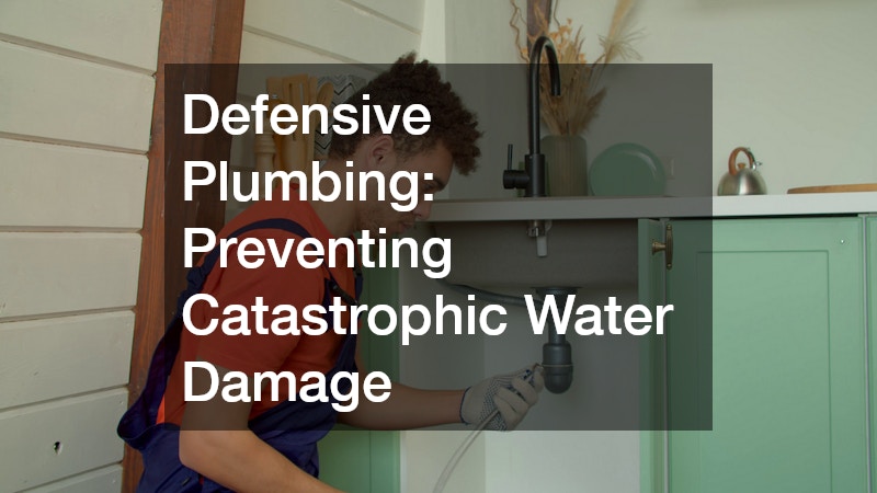 Defensive Plumbing: Preventing Catastrophic Water Damage