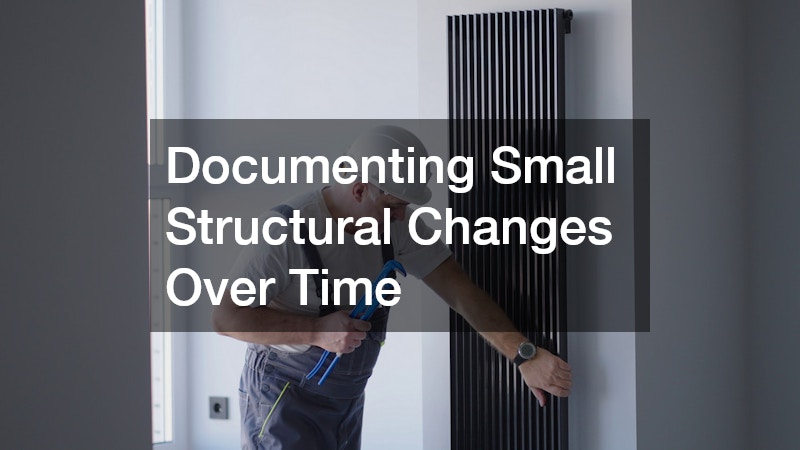 Documenting Small Structural Changes Over Time