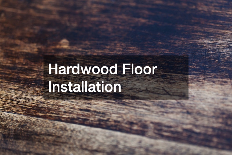 Hardwood Floor Installation