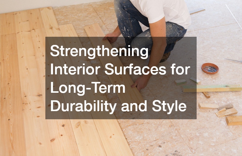 Strengthening Interior Surfaces for Long-Term Durability and Style