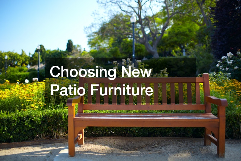 Choosing New Patio Furniture